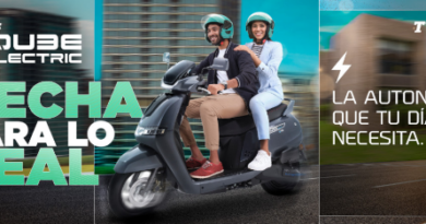 TVS Motor lanza su nuevo scooter eléctrico iQube: Hecha para lo real